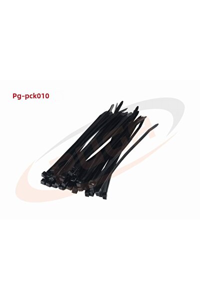 OTOCO مشبك بلاستيك اسود 3.6×150