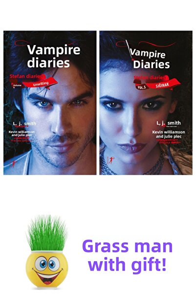Artemis Yayınları L. J. Smith 2 Kitap Seti + Çim Adam Hediye