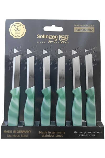 ABAS German Solingen Stainless Steel Knife Sets Are Long-Lasting, Durable, Sh...