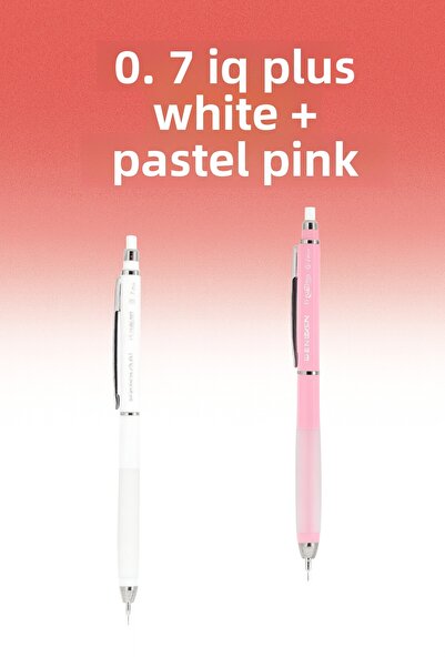 KarmaOfis My Iq Plus Versatil Pen 0.7 White + Pastel Pink