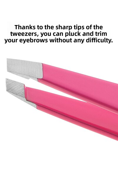 Pernem Professional Eyebrow Tweezer Stainless Steel Women Men Eyelash Hair Removal Eyebrow Shaping Tweezer