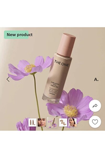 Oriflame The One Everlasting Sync Stress-Free Foundation Spf20+