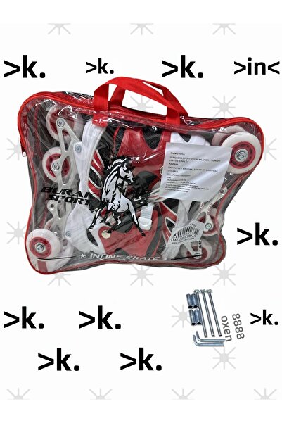 Duman Skates Adjustable 4-Wheel Lighted Metal Body Practice Mia Skates Bag Lighted Skates