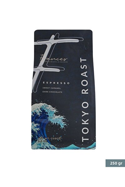 FRANCES قهوة إسبريسو توكيو المحمصة |   250 جرام |   قهوة محمصة داكنة