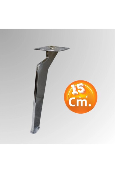 CAN METAL Picioare metalice de 15 cm pentru scaune, picioare pentru mobilier,...