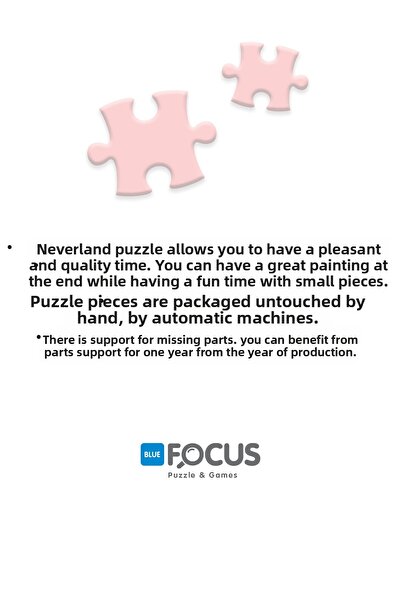 Blue Focus 500 Pieces - Colorful Dog Colorful Dog