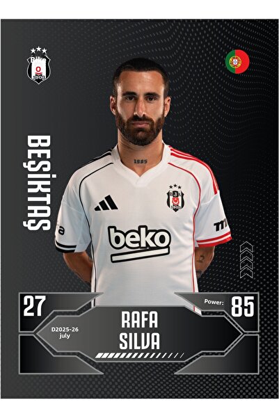 Beşiktaş Eco Bundle - - Pulse Football Player Cards 2025/26 - 5 Packs