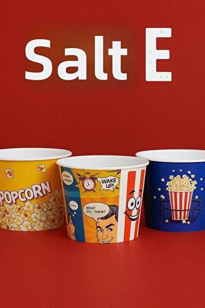 MG HOME 3 Pieces XXL Large Size Corn Bucket Chips Bucket Popcorn Bowl 2200 ml Plastic Unbreakable Bucket