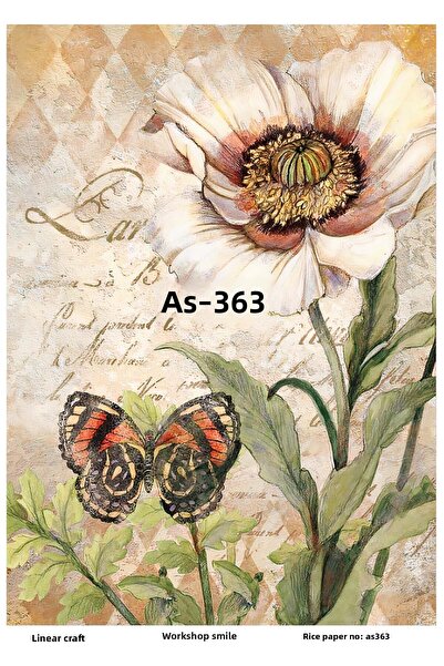 LİNEART ورشة عمل Smile As363 - 30x42 ديكوباج نحاسي