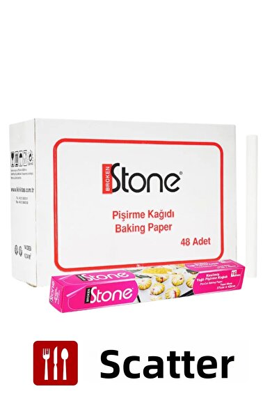 Broken Stone ورق خبز مقصوص - 38 × 42 سم - 16 قطعة (علبة تحتوي على 48 قطعة) '7...