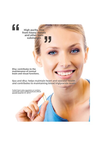 DİNAMİS Dinamis Omega 3 - 60 Soft Capsules Food Supplement