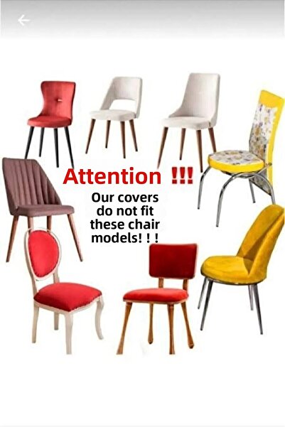 probak Κάλυμμα καρέκλας, Κάλυμμα καρέκλας, Ελαστικό, Lycra Πλένεται 6 τμχ Κάλυμμα καρέκλας