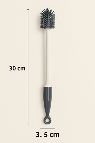 Emofom Silicone Bottle Cleaning Brush Baby Bottle Brush 30 cm