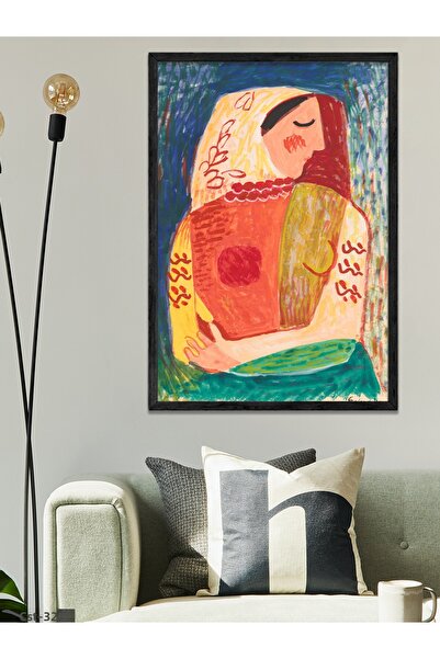 CeSht Pablo Picasso Femei care îmbrățișează o femeie Pictură într-o singură b...