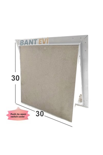 BANT EVİ Κάλυμμα αντιμετώπισης γυψοσανίδας 30x30cm Κάλυμμα ελέγχου με μεντεσέ...