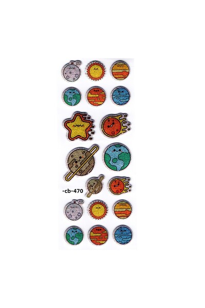 Limmy Autocolant în relief pentru caiet, autocolant pentru planificator Plane...