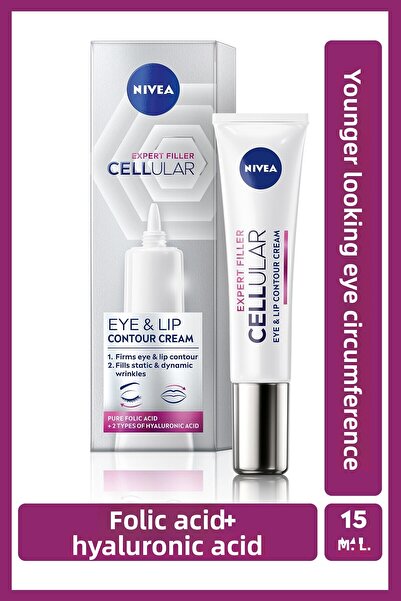 NIVEA Cellular Expert Filler Anti-Wrinkle Eye Cream 15 Ml, Firming, Crow's Fe...