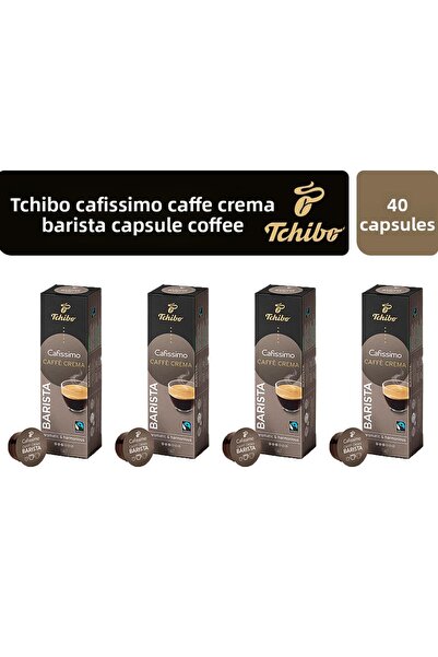 Tchibo Cafissimo Barista - Set of 4 Coffee Colored Caffe Crema Capsules
