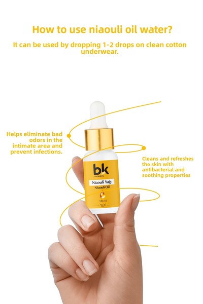 BK COMPANY Niaouli Essential Oil 10 ml - 100% Pure and Natural