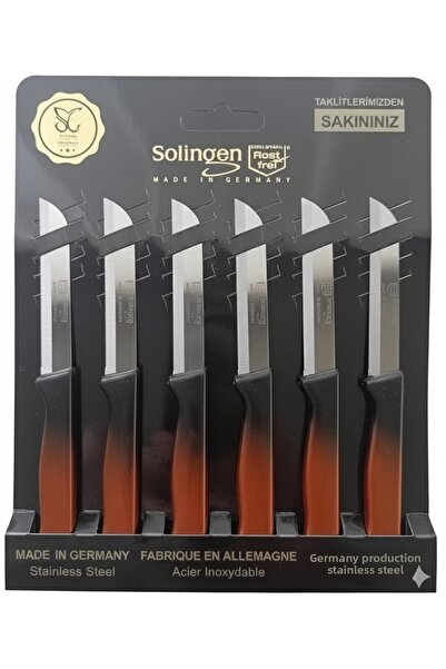 ABAS مجموعة سكاكين المطبخ الألمانية من سولينغ من الفولاذ المقاوم للصدأ طويلة ...