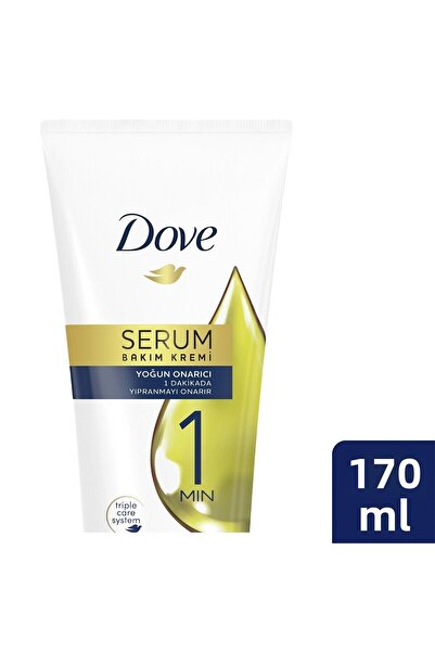 Dove 170 Mlll Koçak Kozmetikk - Cremă de îngrijire a părului cu ser de 1 minu...