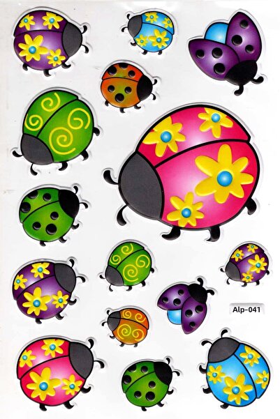 Limmy Autocolant în relief, caiet cu autocolante dimensiune A4, etichetă pent...