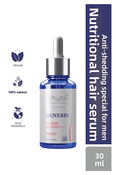 phytoil سيروم عضوي خاص للرجال مضاد للتساقط ومغذي للشعر – جينيسيس أناجين أكتيف...