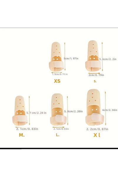 ORGANICYOU Anping 5Pcs Sunflower Seed Colorful Adjustable Finger Based Supports - Injury Support