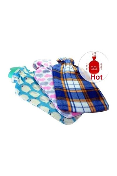 AYGÖREN HOME Thermofor Polar Covered Hot Water Bag 2 Liter Assortment Colors