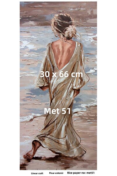 LİNEART ورق ديكور نحاسي رقم: MET51 - 30×60 سم