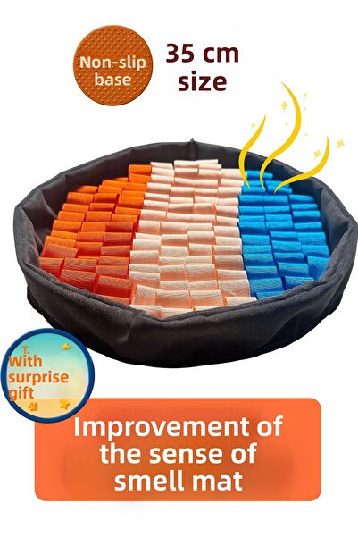 pawdaz بوليوت (35 سم) - حصيرة تدريب الكلاب على الرائحة، لعبة البحث والشم والت...