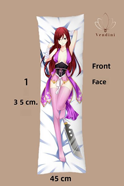 Vendini غطاء وسادة أنيمي داكيماكورا الرائع مطبوع على الوجهين