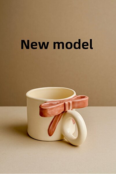 KABİLE SERAMİK كوب سيراميك مصنوع يدوياً مع شكل شريط