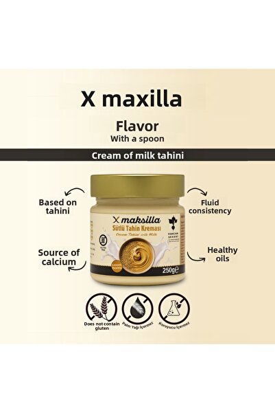 Maksilla كريمة الطحينة بالحليب - 5 كيلو