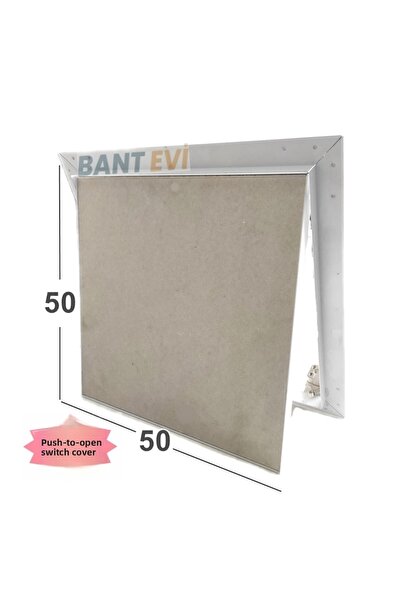 BANT EVİ Κάλυμμα αντιμετώπισης γυψοσανίδας 50x50cm Κάλυμμα ελέγχου με μεντεσέ...