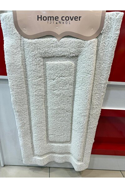 Çapa Home 2 Pieces Daily Premium Quality Washable Panyo Carpet & Toilet Mat Set 60X100/50X60