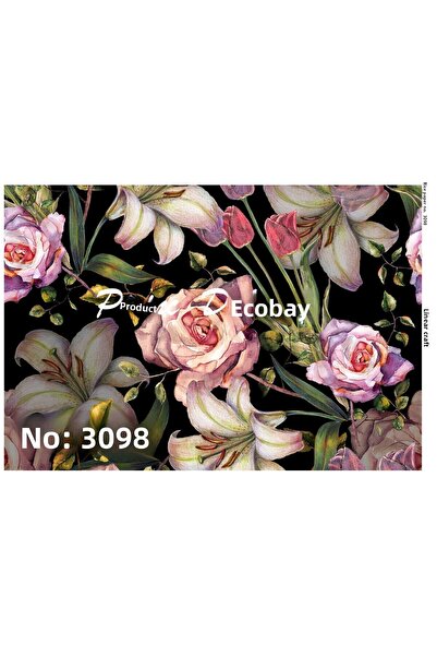 LİNEART ورق ديكور نحاسي رقم: L3098 - 29×42 سم