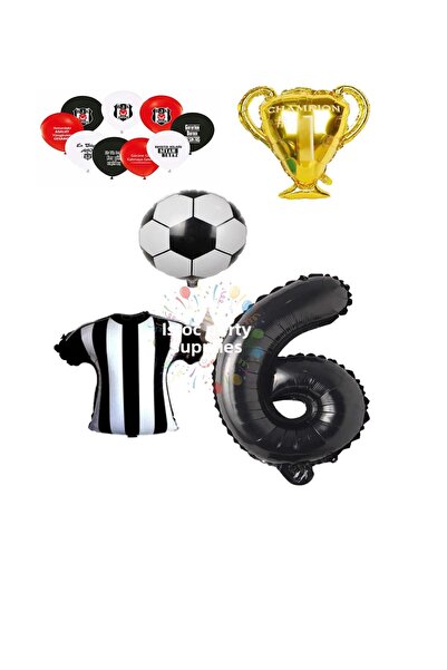 İSTOÇ PARTİ Black and White Concept Balloon Set Age 6