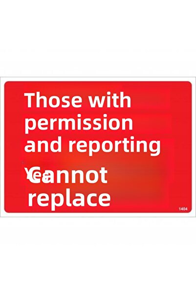 INURA GLOBAL لافتة تحذيرية للأولئك الذين تم تصريحهم ويبلغون عنهم، مقاس 25 × 3...