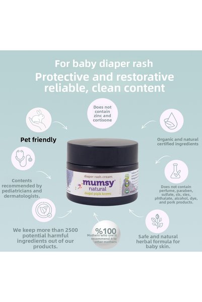 Mumsy Natural Natural Diaper Rash Cream 50 ml