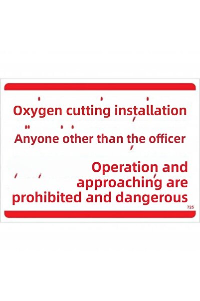 INURA GLOBAL بدء تشغيل أداة القطع بالأكسجين بواسطة شخص آخر غير المسؤول ورقة ت...