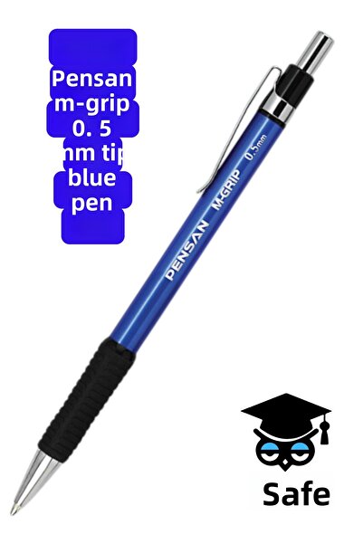 SEYFİKİRTASİYE Pensan M- Versatil Pen 0.5 mm Tip Pen with Sponge Grip Area an...
