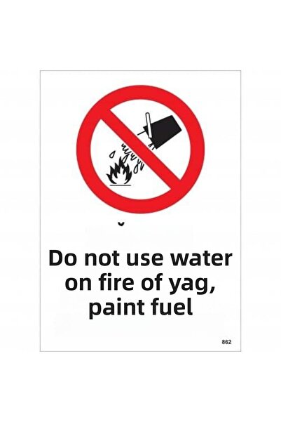 INURA GLOBAL طلاء الزيت لا يستخدم الماء في علامة تحذير زيت الوقود 25x35 الكود...