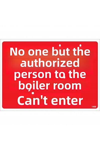 INURA GLOBAL لافتة تحذيرية لا تدخل أي شخص آخر من قبل المسؤولين في دائرة الغلا...