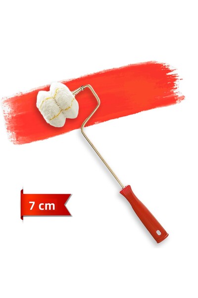 Dekor -1088 إكسبورت 8 سم قطر 14 مم مقبض زنبركي مزود بريشة لفافة رسم الأنابيب ...