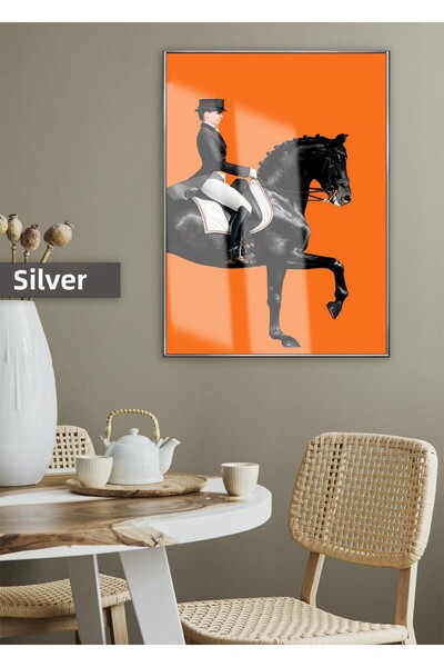 Harikabirev HARİKABİREV | CULOARE PORTOCALIE MODEL JOKEY FEMEI ȘI CAL-02 | TA...