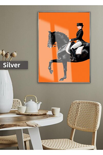 Harikabirev HARİKABİREV | CULOARE PORTOCALIE MODEL JOKEY FEMEI ȘI CAL-01 | TA...