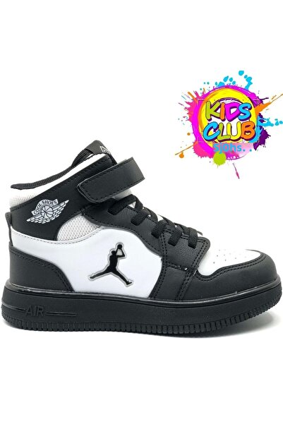 Kocamanlar Ayakkabı Cool haykat-long tpu orthopedic children's sports shoes white-black