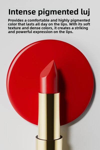 Gaddot Mazard - Moisturizing Bright Red Lipstick - Intense Color in One Application