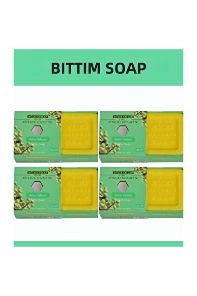 HMD BİTKİSEL KOZMETİK Bıttım Soap 4 Pieces X 125 Gr Natural Soap